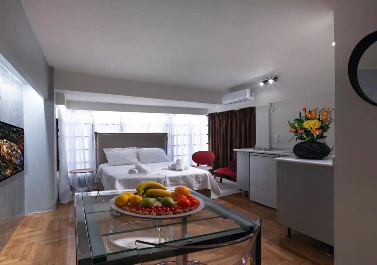 Chic Studio In Athens Center Buitenkant foto