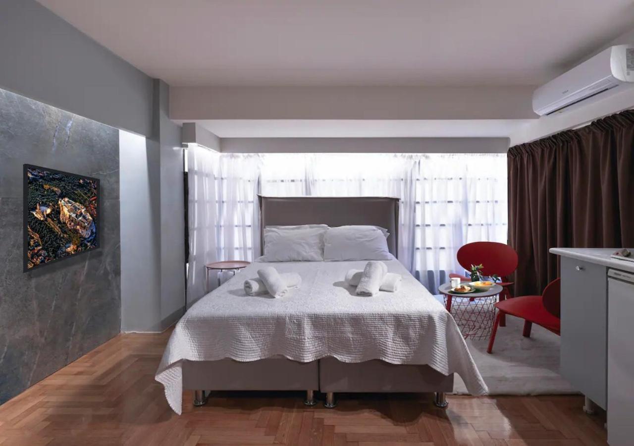 Chic Studio In Athens Center Buitenkant foto